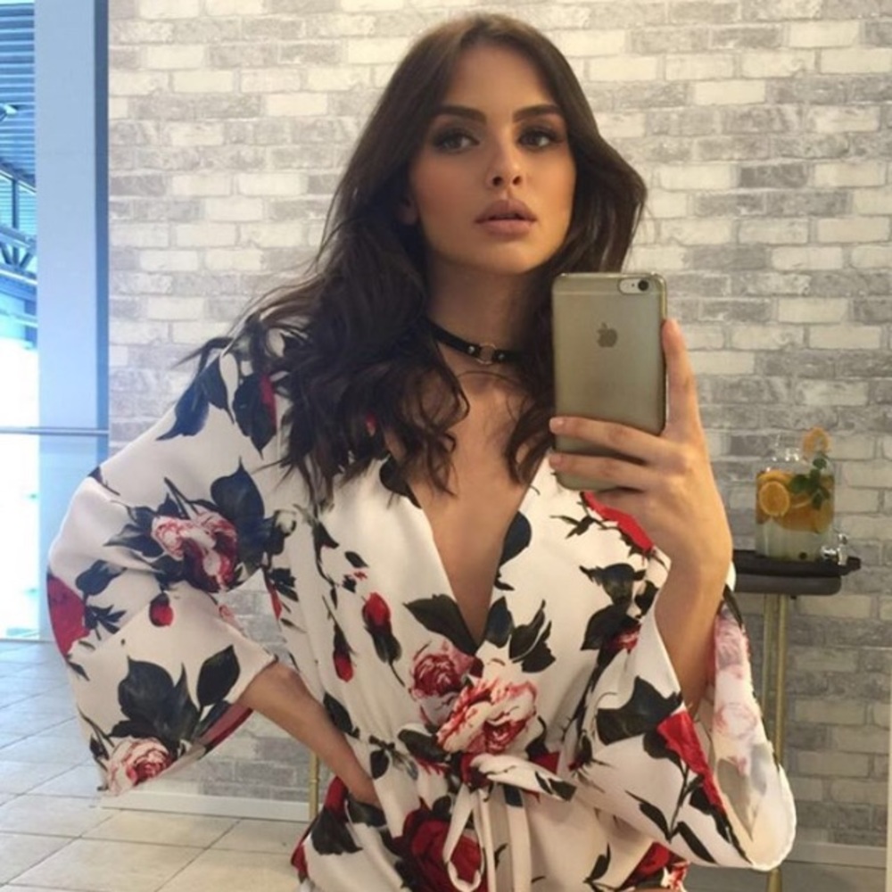 Flower romper